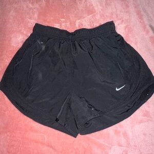 black nike shorts
